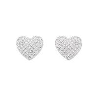 Orecchini Chi Mi Ama Gioielli Donna in Argento Zirconia 140065 - 140065